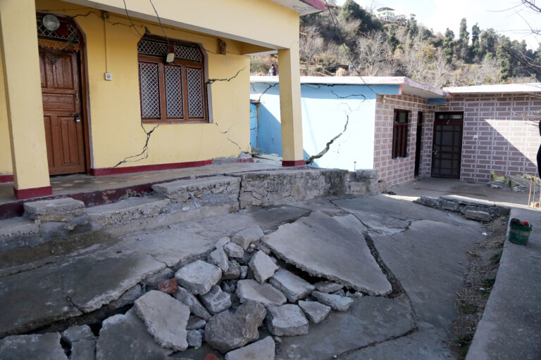 land subsidence| uttrakhand|rudraprag|shreshth bharat