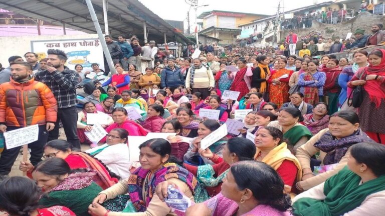 jan aakrosh rally|uttrakhand|pauri|shreshth bharat