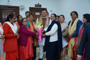 CM Dhami | Uttarakhand | Anganwadi Employees Union | Shreshth Uttarakhand