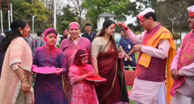 Uttarakhand Holi | Khadi Holi | CM Dhami | Uttarakhand Gvernment |