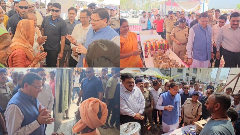 CM Dhami Rishikesh Visit Chardham Yatra preparation inspection