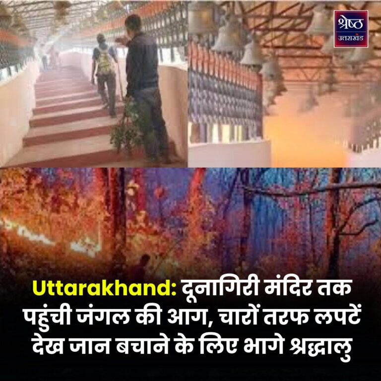 Dunagiri temple | Uttarakhand Forest Fire | Forest Fire