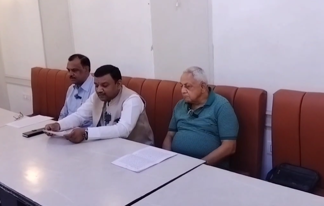 press conference of roorkee municipal corporation former mayor gaurav goyal