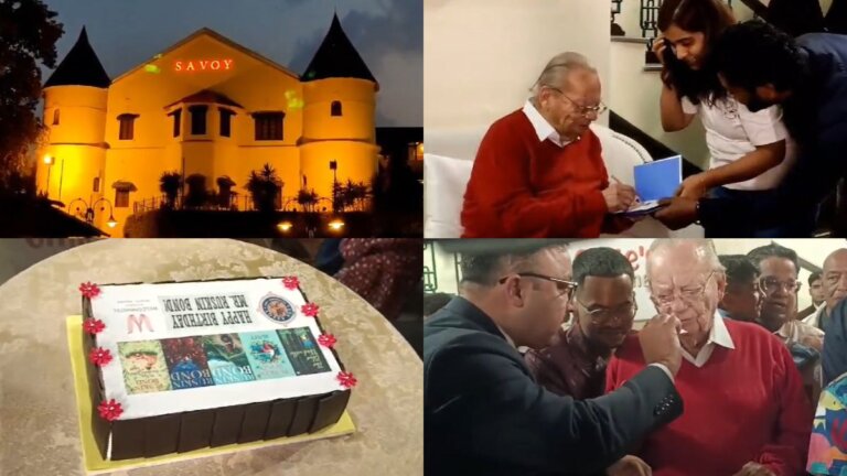 Ruskin Bond birthday Shresth Uttarakhand