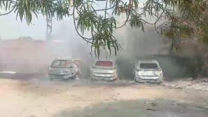 Haldwani Car Showroom Fire Case
