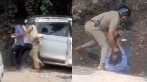 uttarakhand crime | uttarakhand police | sub inspector taxi driver dispute |