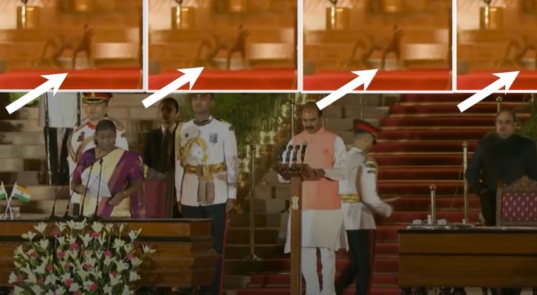 Rashtrapati Bhavan Viral Video