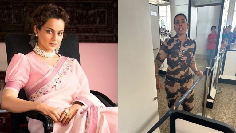 cisf female jawan arrest | bjp mp kangana ranaut | kangana ranaut | chandigarh airport |