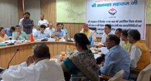 uttarakhand water crisis | cabinet minister satpal maharaj | haridwar | cm dhami |