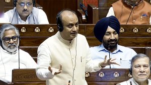 sudhanshu trivedi in rajya sabha