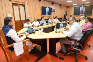 CM Dhami Held A Meeting