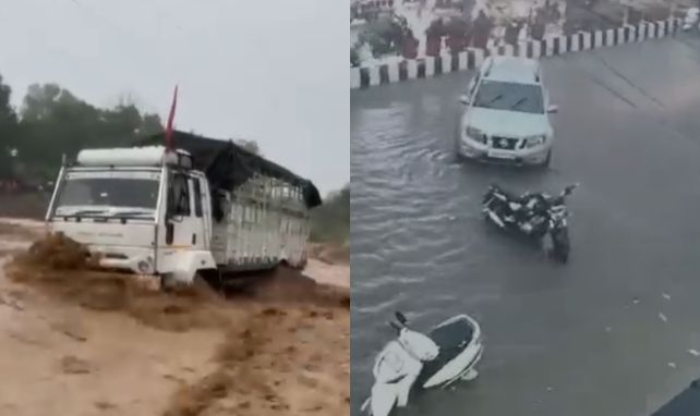 Kanwar Pilgrims Truck Swept Away