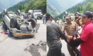 Road Accident On Badrinath Highway