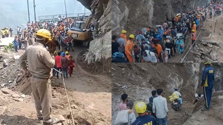 badrinath highway blocked