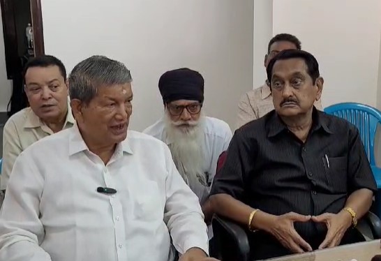 harish rawat press conference | cm dhami | harish rawat target cm dhami |