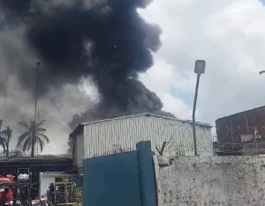 Fire Broke Out In Chemical Factory