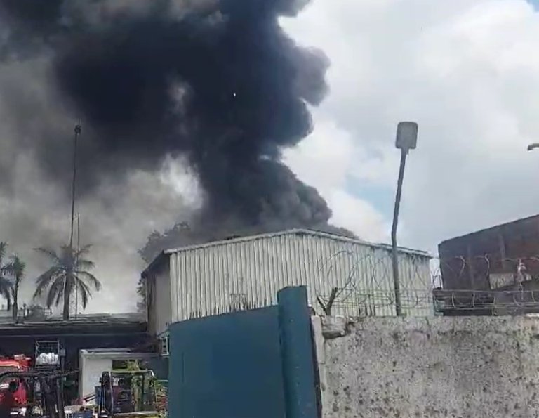 Fire Broke Out In Chemical Factory