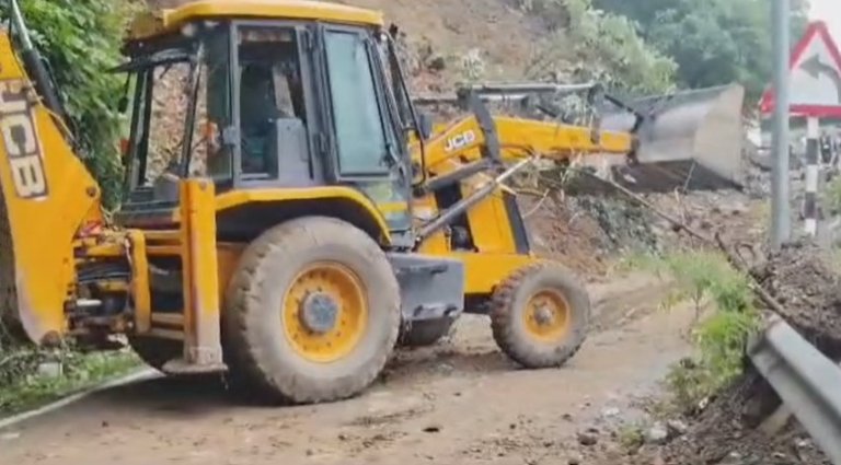 Landslide Near Gururam Rai School