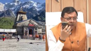 cm dhami on kedarnath dham