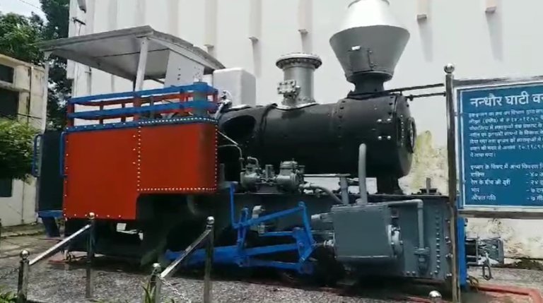 british era railway engine | british era rail engine in uttarakhand |