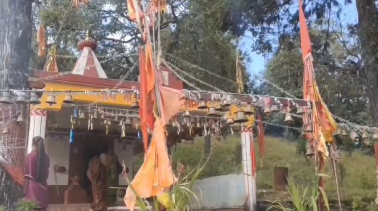 ulkhagadi temple fire | idol break in ulkhagadi temple | fire in ulkhagadi temple premises |