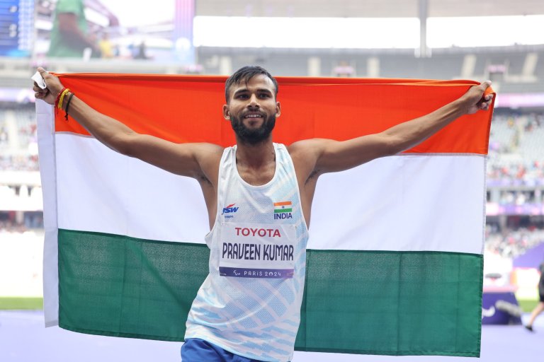 Praveen Kumar Wins Gold Medal