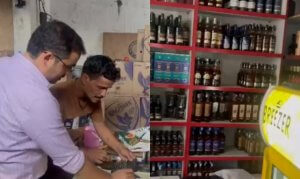 Raid On Liquor Shops