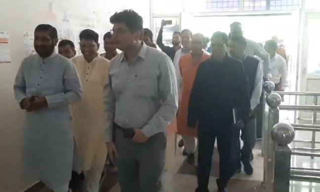 chamoli dm inspection | mahila base hospital simli |