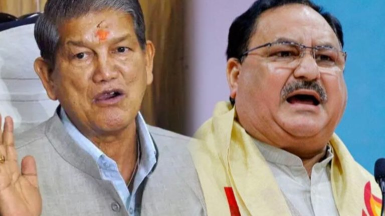 harish rawat jp nadda