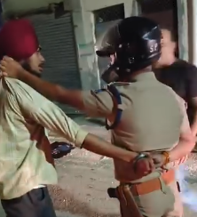 police misbehave youth in rudrapur | chauki incharge line hajir |