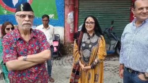 Actor KK Raina and actres ika Arun mussoorie news