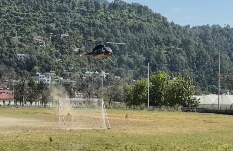 Helicopter Emergency Landing