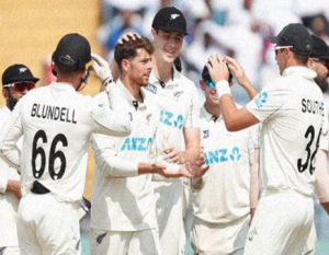 new zealand defeated India | new zealand India test match |