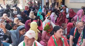 congress protest | prepaid meter protest in uttarakhand |