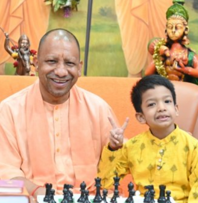 cm yogi adityanath gorakhpur visit | fide rated player kushagra agarwal |