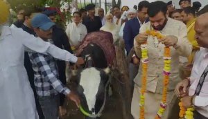 Nayab Singh Saini Reached Haridwar