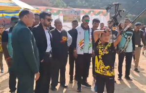 archery competition in pauri | cm pushkar singh dhami |